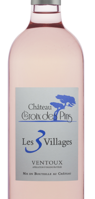 [Château La Croix des Pins] Les Trois Village Ventoux Rosé 2018